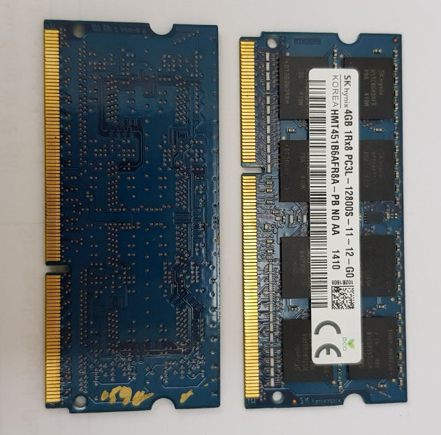RAM Laptop 1 mặt chip