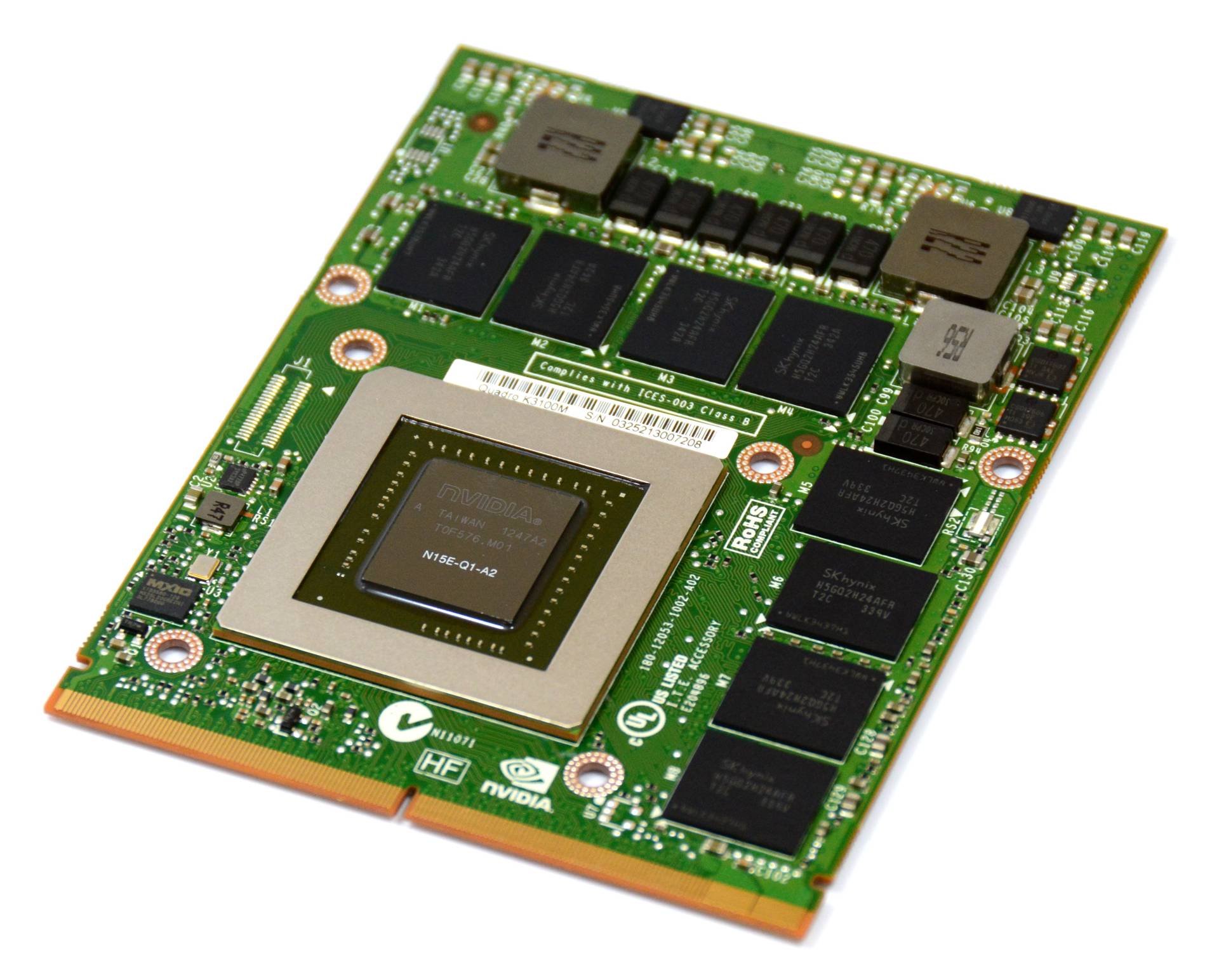 CARD VGA QUADRO K3100M